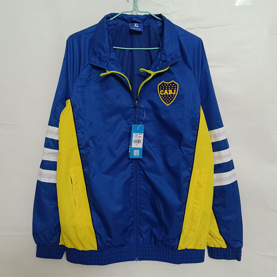 2425 ボカ トレーニングウェア お出かけ ジャージ メンズ 長袖 ジャケット ウインドブレーカー サッカーウェア 秋冬 スポーツ 試合前ウェア