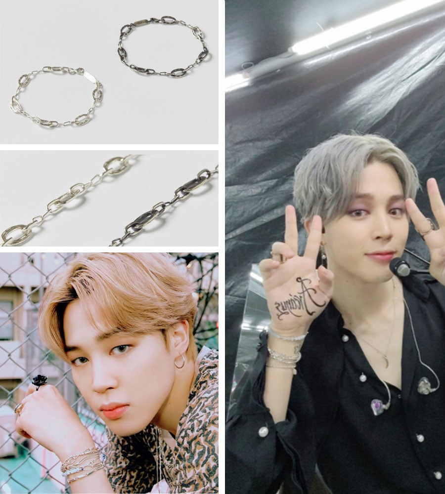 HANNA BTS ジミン着用 ブレスレットJIMIN フォトカードプレゼントイベント中