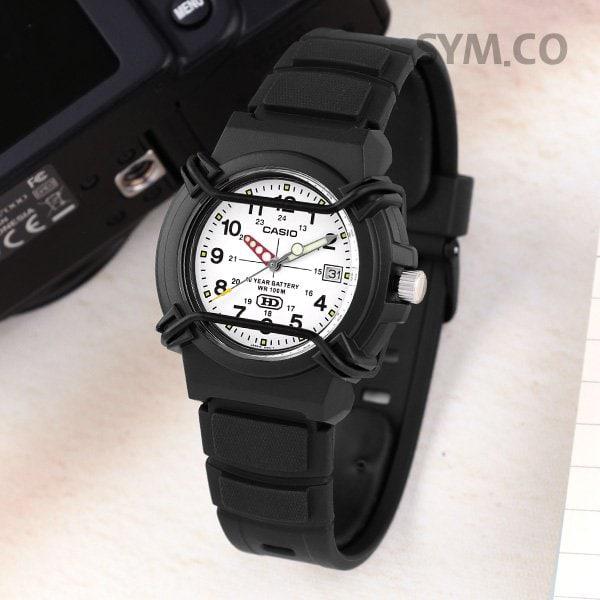 HDA-600B-7B プロテクター レトロ ダイバー スポーツ メンズ ウレタン時計 d