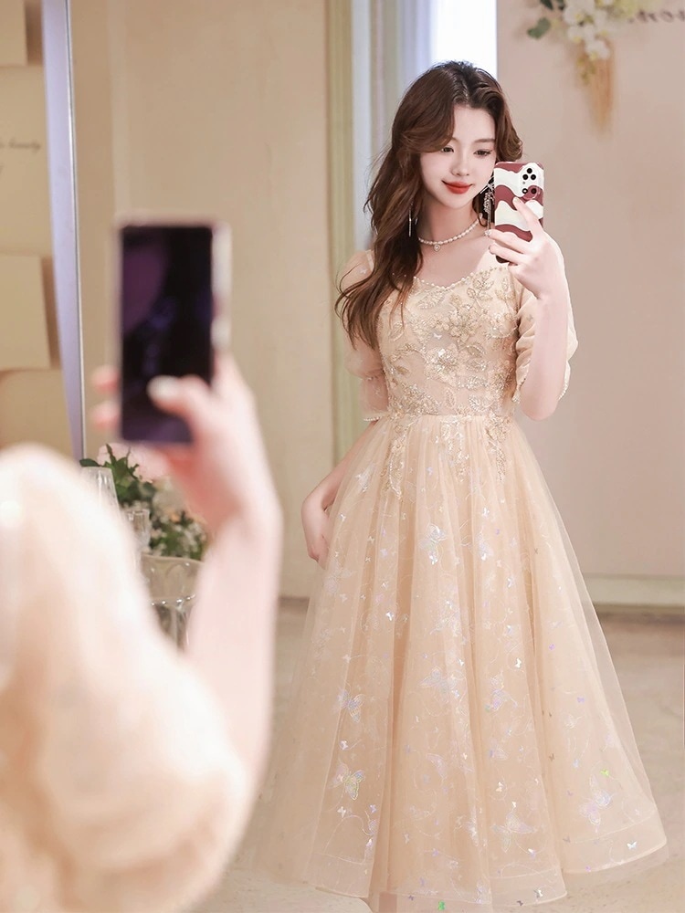 フレンチミニ シャンパン 卒業式 お姫様 成人式 軽い高級 高級