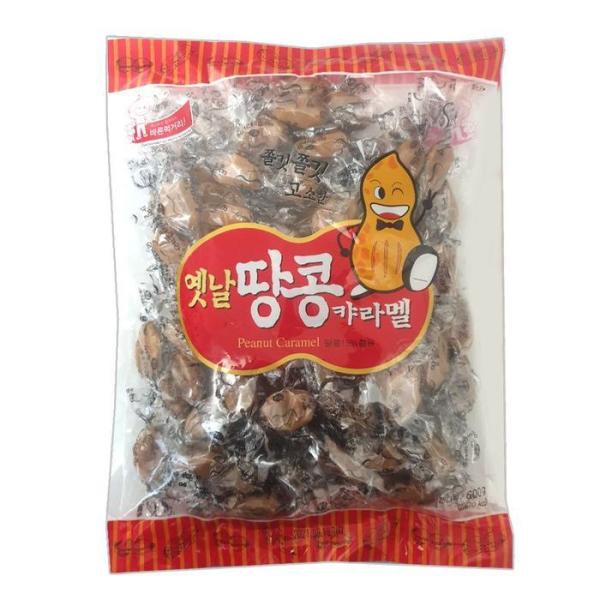 RG55M6T8 昔のピーナッツキャラメル 560g X 8個入り 1箱 キャラメル