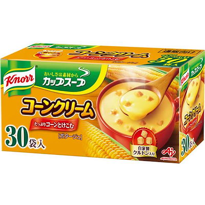 他サイト： クノール カップスープ コーンクリーム 30袋入 味の素の商品画像