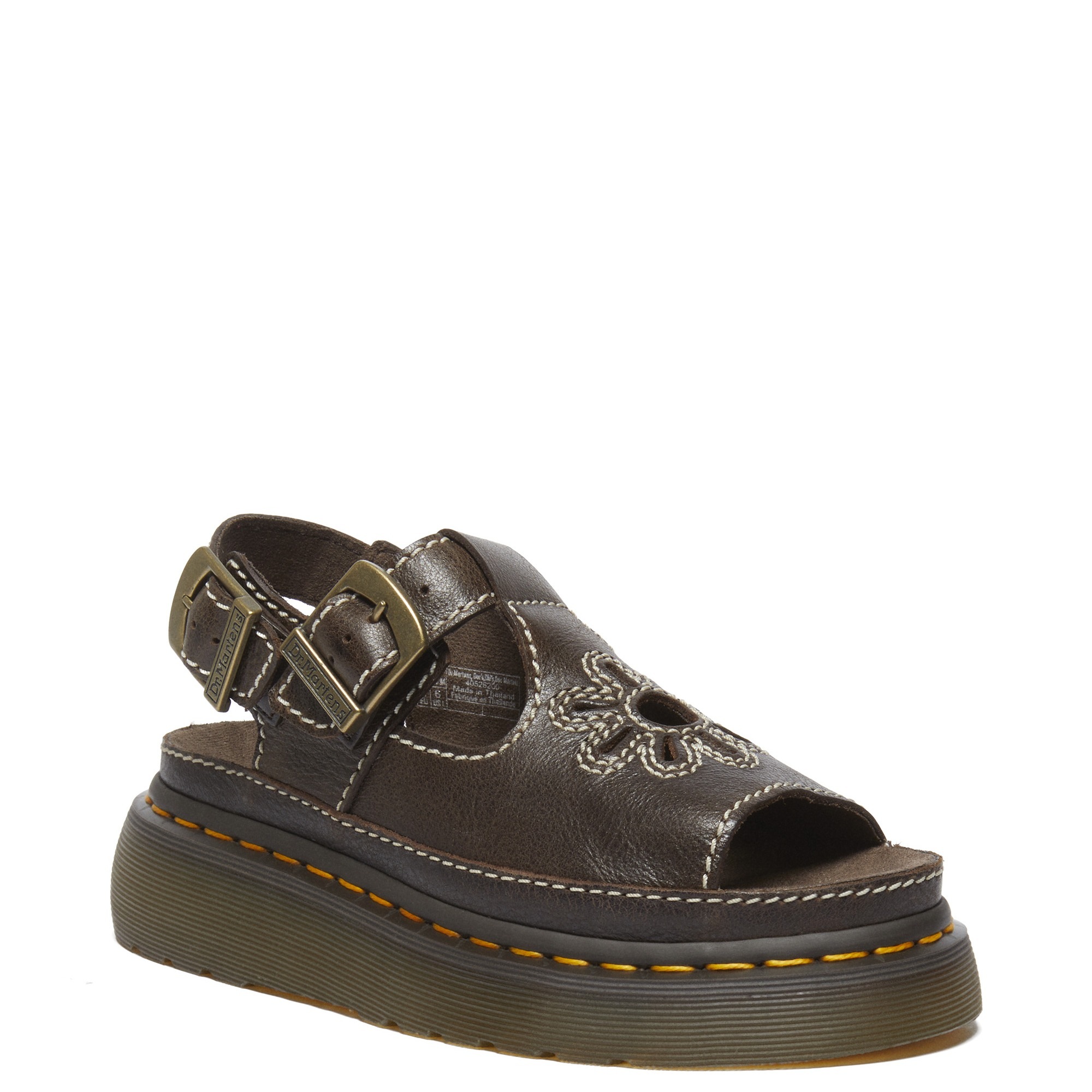 【公式】DUNNET FLOWER サンダル ウィメンズ QUAD SHORE おすすめ 人気 靴 KELPBROWN 40526200
