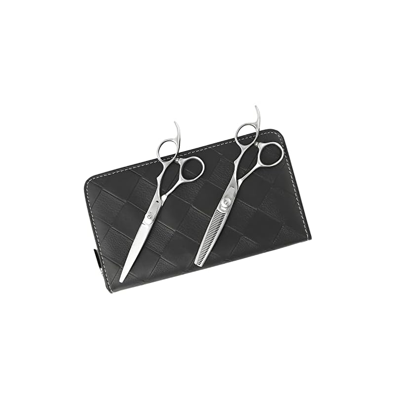 DEEDS 日本の鋏専門メーカー XXA シザーセニングセット (5.5インチ スキ率25%前後) 美容師 ヘアカット