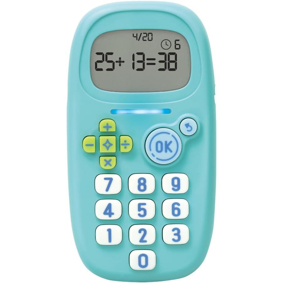 （まとめ買い）ピコトレ 暗算ドリル 四則計算用 1日5分で脳をそだてる ミントブル GS-1139-MB [x3]