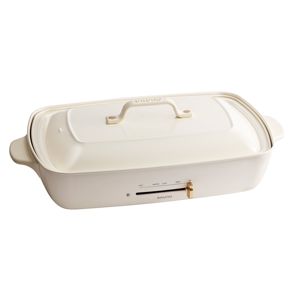 ブルーノ BOE026-WH ホットプレートグランデサイズ　ホワイト BOE026WH