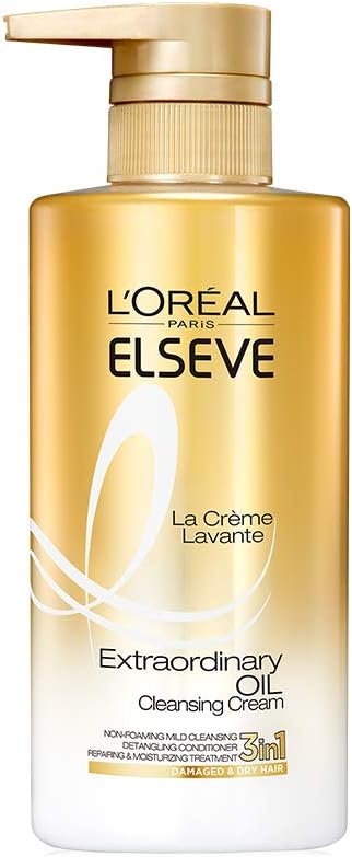 ロレアル パリ エルセーヴ ノーシャンプー ラクレム ラヴォン クレンジングクリーム しっとり 440g