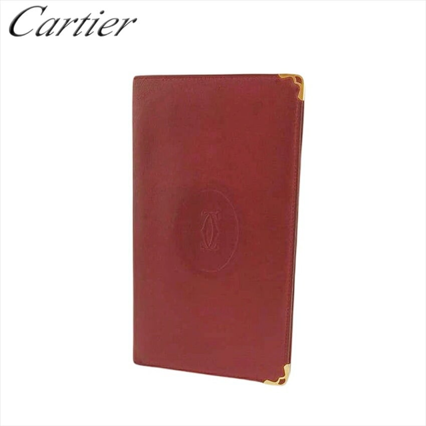 カルティエ 長札入れ 長財布 マストライン マストライン Cartier 中古
