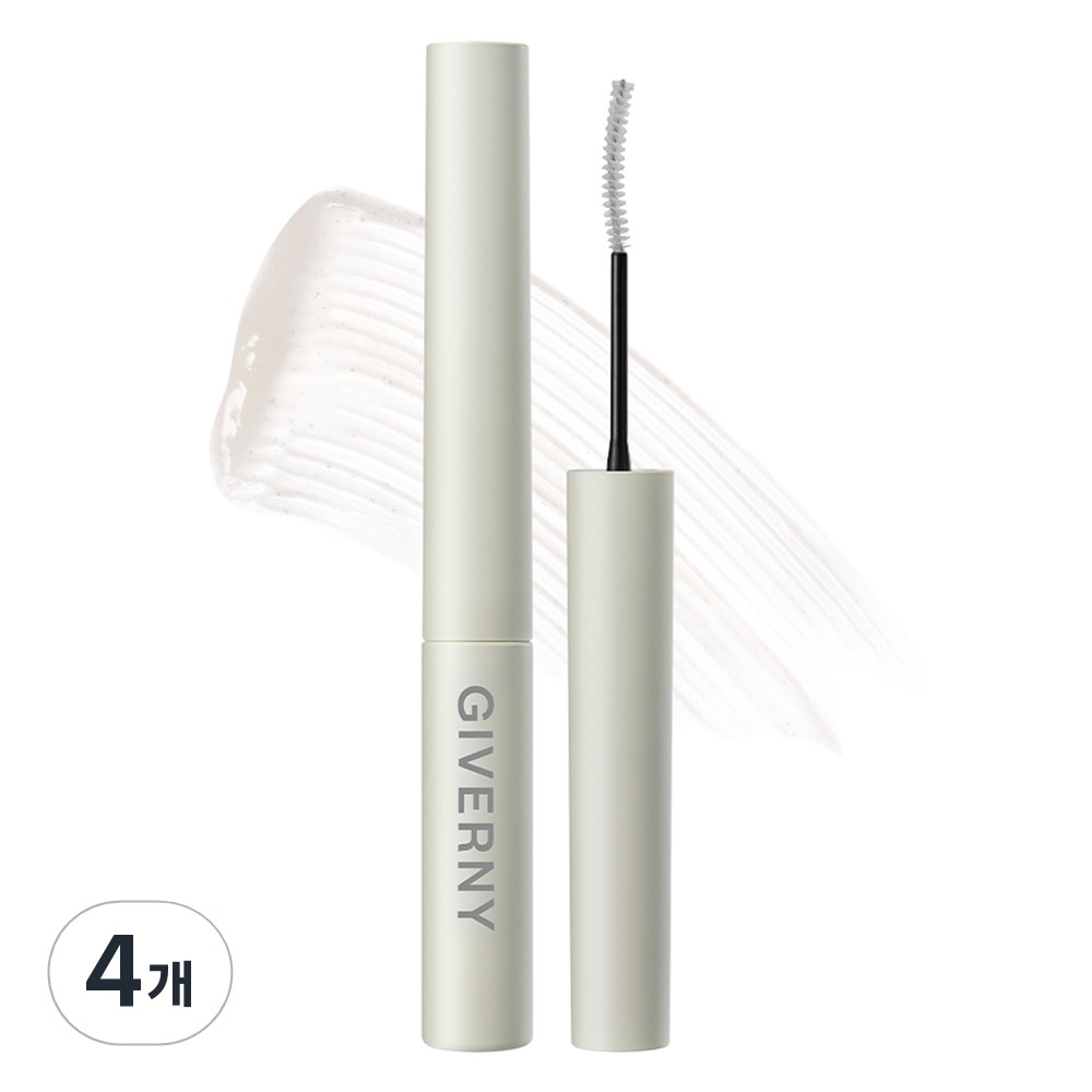 ジベルニー 密着センシティブ マスカラフィクサー 3g·クリア·4個