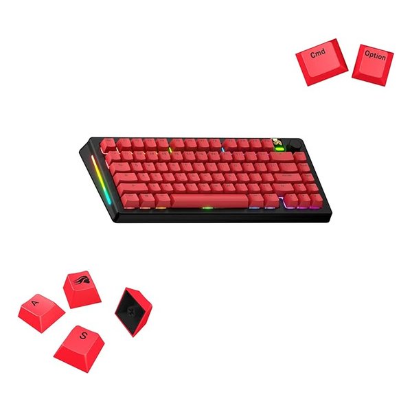 キーキャップセット 英語配列メカニカルキーボード対応 MX互換キースイッチ 130個入 GLO-KB-ACC-KC-GPBT-B