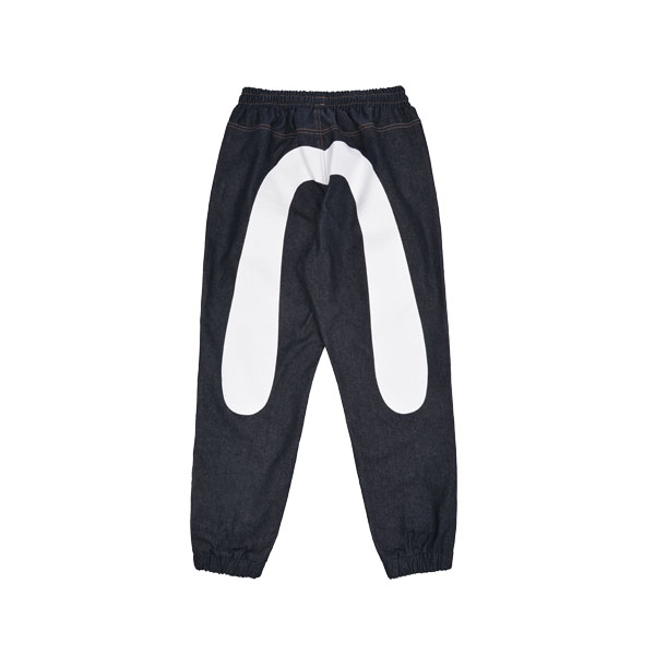ホワイト ビッグヒールズ プリント デニム ジョガーパンツ Big Hills Jogger Pants Jeans（EV2UDP701_ID)