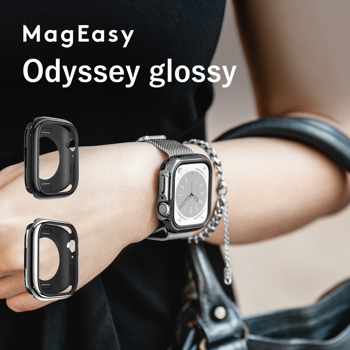 Apple Watch 41mm 対応 ケース 米軍 MIL規格 耐衝撃 アルミ TPU 保護ケース 衝撃 吸収 Odyssey (glossy) 5,480円