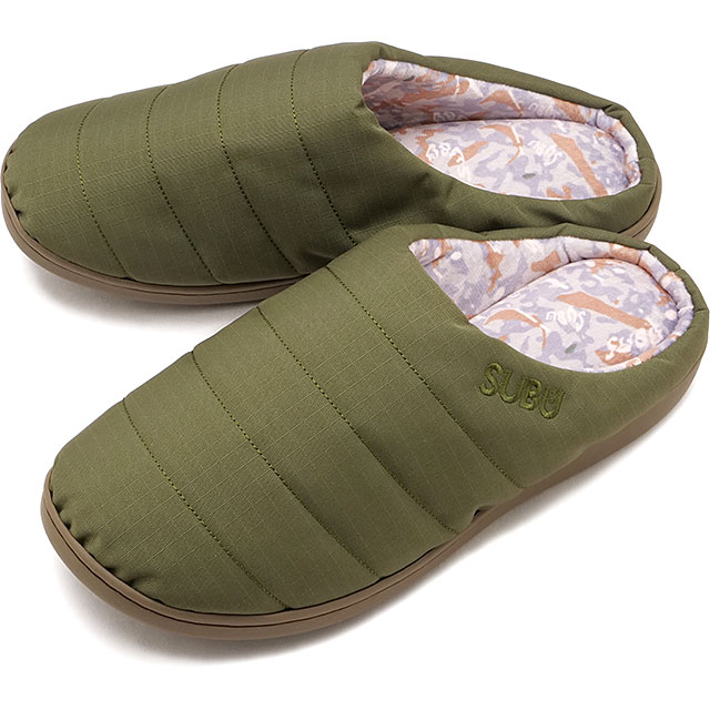 冬用サンダル 難燃 フィールド [SN-20] SUBU NANNEN Field メンズ・レディース クロッグ キャンプ アウトドア 焚き火 OLIVE