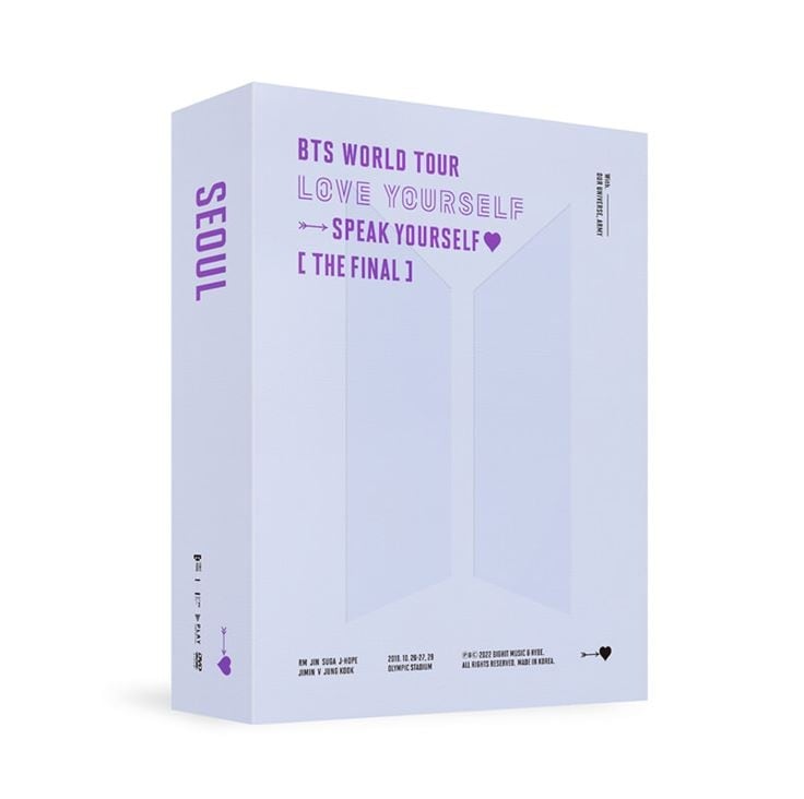 BTS WORLD TOUR ‘LOVE YOURSELF : SPEAK YOURSELF’ [THE FINAL][DVD]
