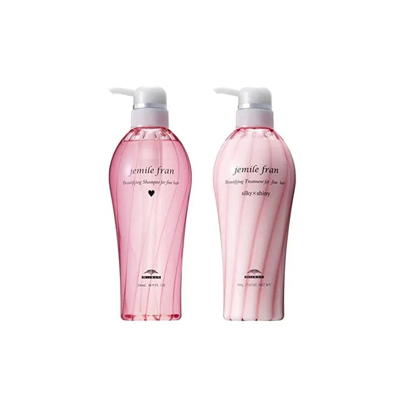 【即納】ミルボン ジェミールフラン シャンプー ハート H 500ml + トリートメント シルキーシャイニー 500g セット 6,106円