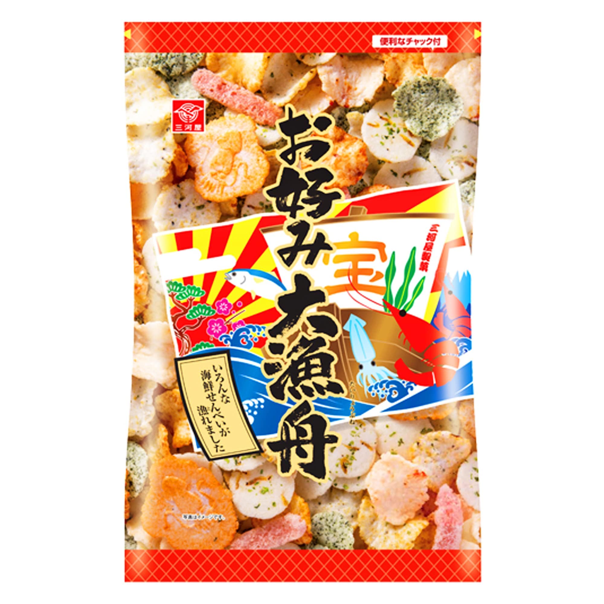 三河屋製菓 お好み大老舟 160g×12袋