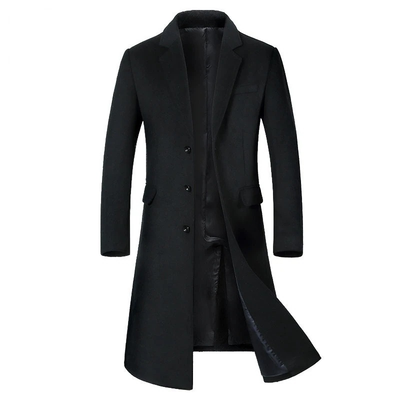 品質いいな新品 メンズチェスターコートコートビジネスダッフルコート紳士服ロングコート厚手コート
