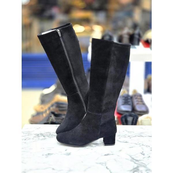 セーブゾーン05 女性4.5Cmヒールスエードロングブーツ ZAOQOEIQ615 (40922123) 25,150円