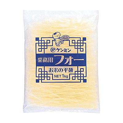 他サイト： ケンミン 業務用フォー お米の平麺 1kgの商品画像