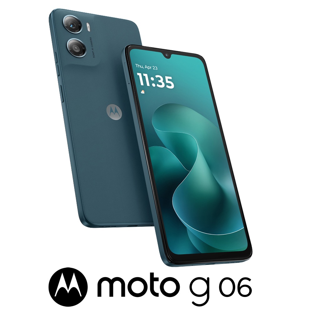 Motorola（モトローラ） PB9B0014JP moto g06（4GB/128GB）- タペストリーブルー（SIMフリー版） PB9B0014JP