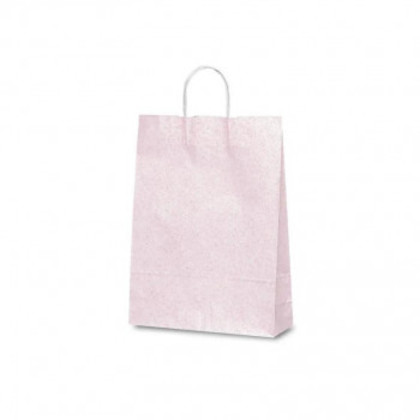 自動紐手提袋 T-8 フロスティ(ピンク) 1843 50枚