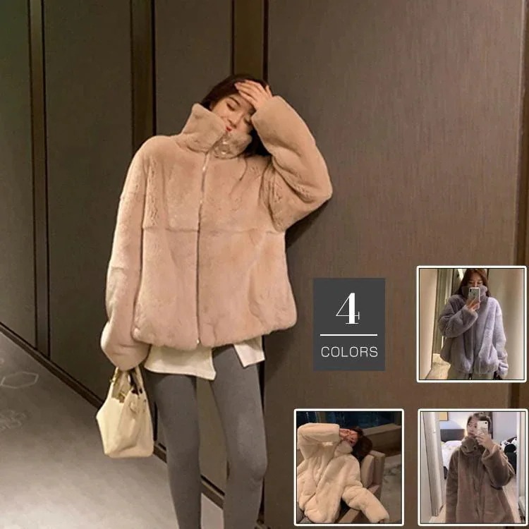 新品 大人気 秋冬 レディース ファーコート 毛皮コート レディースコート フェイクファー アウター ジャケット　暖かい 　通勤　レディースアウター