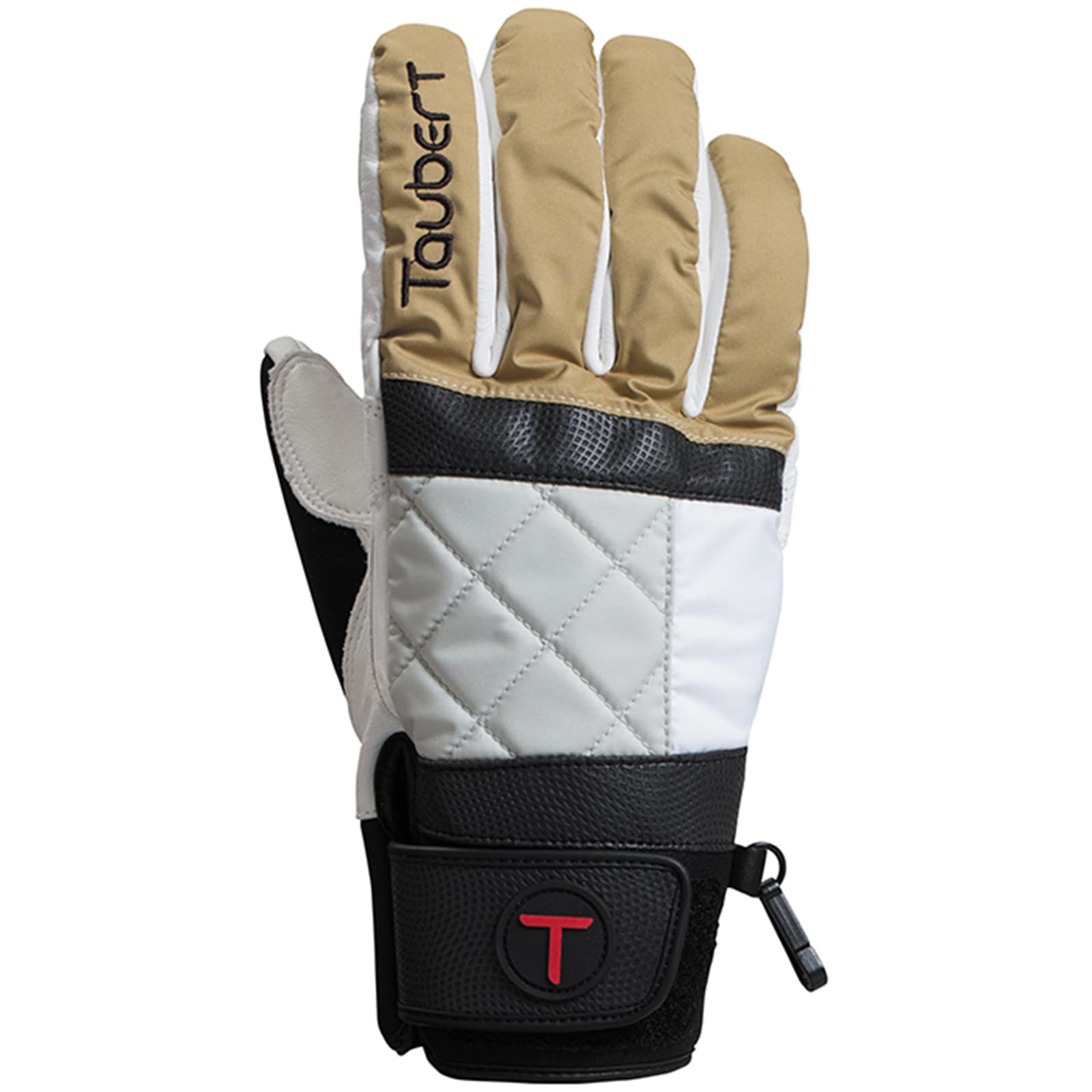 TAUBERT (トーバート) QUILT Beige / White 24-25 Made in JAPAN ベージュ ホワイト スキー グローブ