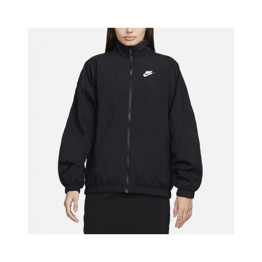 ナイキレディース NSW ウーブンウインドブレーカージャケット DM6186-010