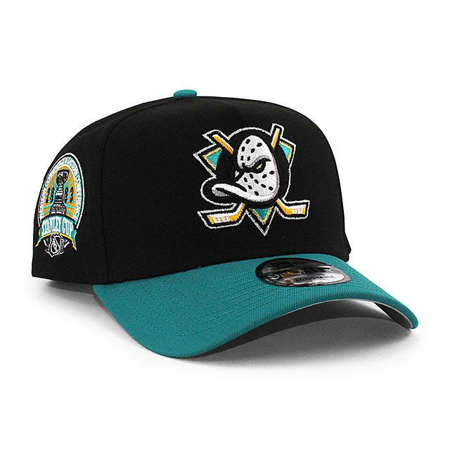 スナップバックキャップ 帽子 9forty メンズ レディース NHL アナハイム ダックス フリーサイズ