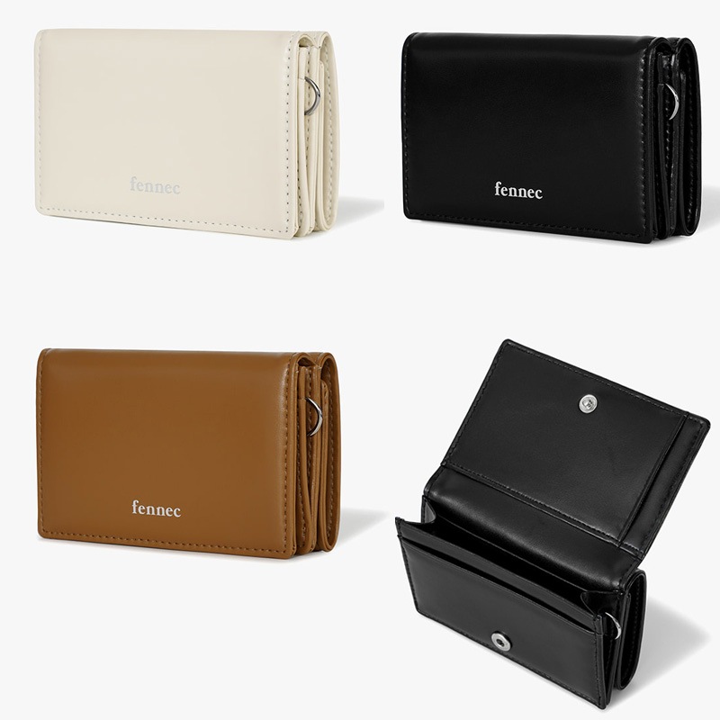 ANY WALLET- HAZELNUT / CREAM / BLACK
