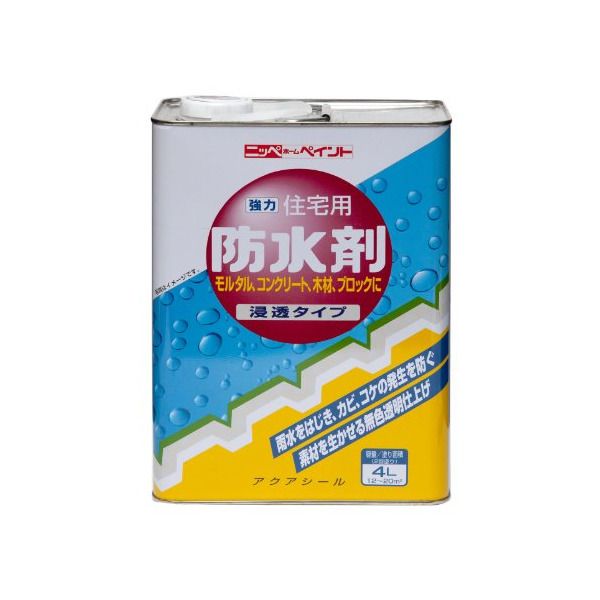 ニッペ 住宅用防水剤 4L メーカー直送