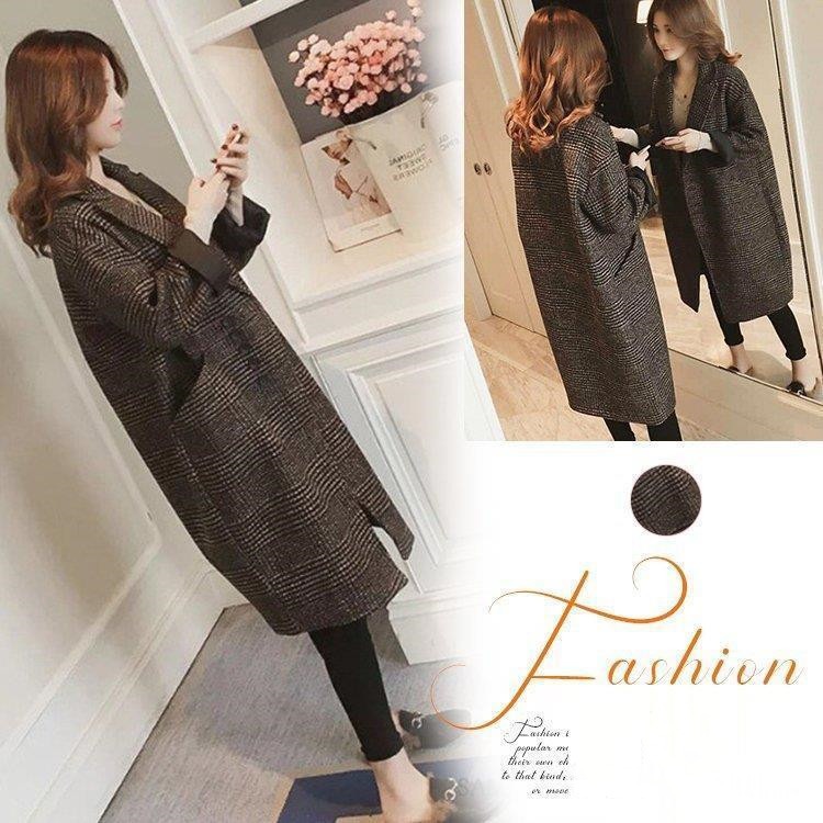 万能流行感 コート ロング丈 オシャレ ジャケット チェック柄 韓国風 アウター 通勤 春秋 定番コート レディース チェスターコート ラシャコート 40代