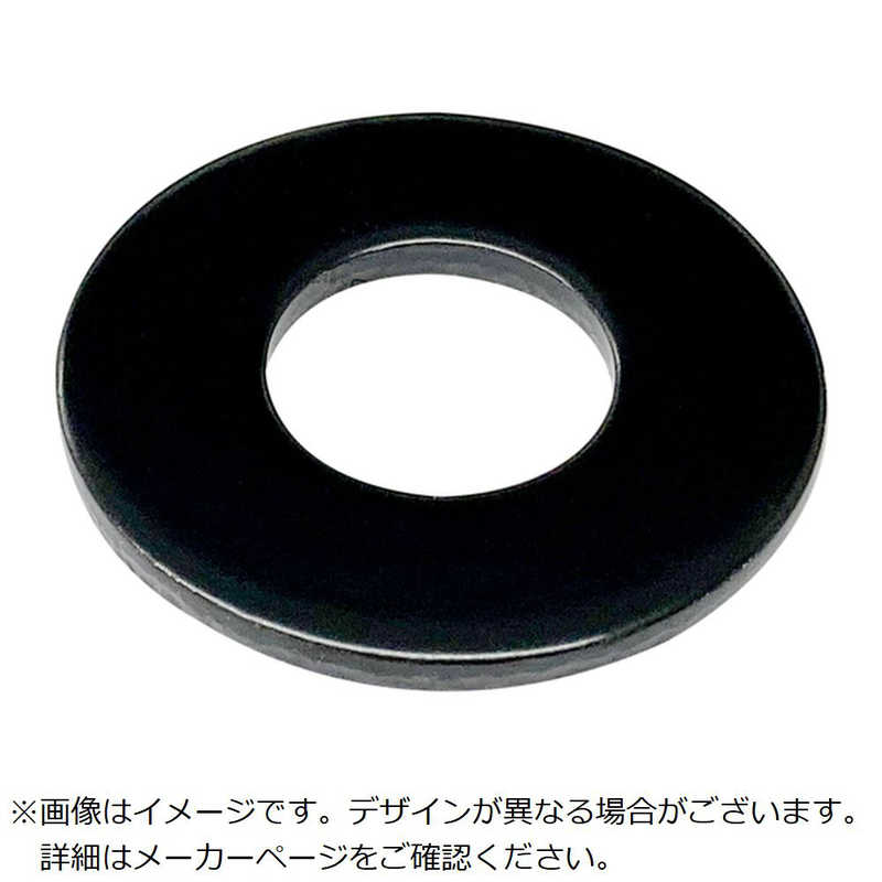 ダイドーハント　カラー平ワッシャー 黒 W3/8 (500個入)　10195667