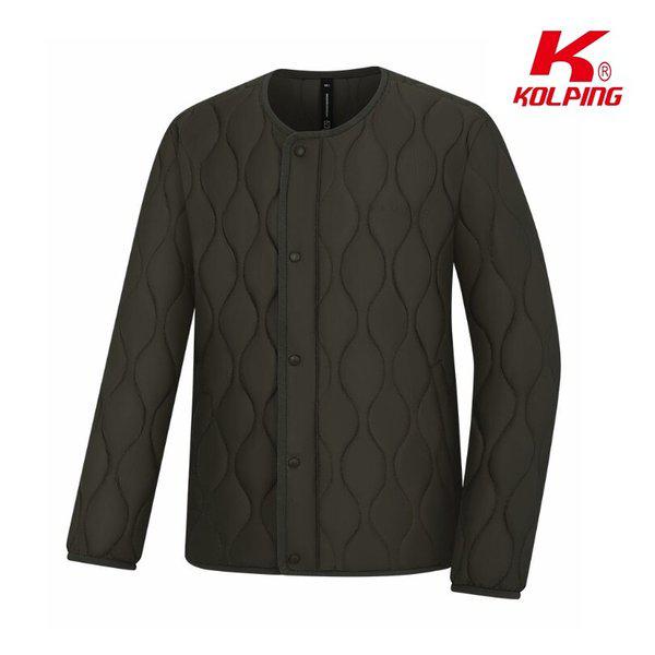 冬の男性用ウェルロン超軽量ラウンドネックパディングジャケット