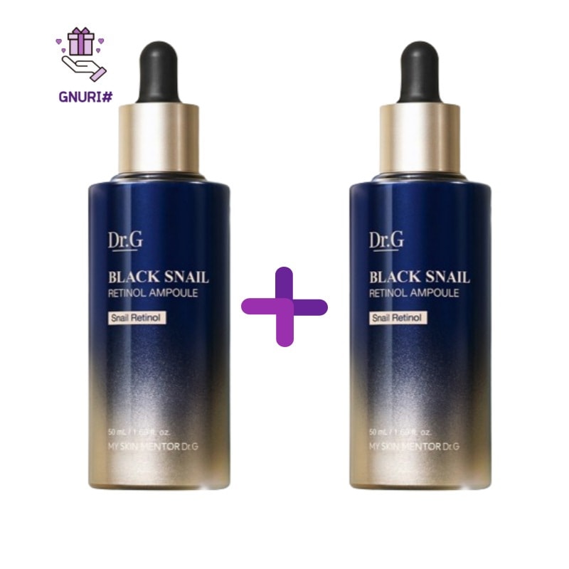 ブラックスネイル レチノール アンプル50ml,1個2個 [毛穴ケア 韓国コスメ しわ改善 スキンケア エイジングケア しわ改善]