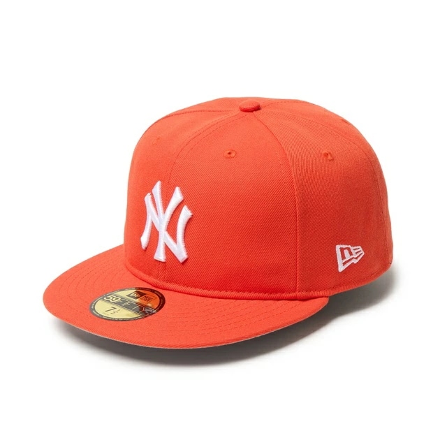 [即納]NEWERA ニューエラ 59FIFTY ソフトバックラム Color Variation ニューヨークヤンキース セーフティオレンジ メンズ 男性 帽子 ハット 小物 国内正規品 正規取