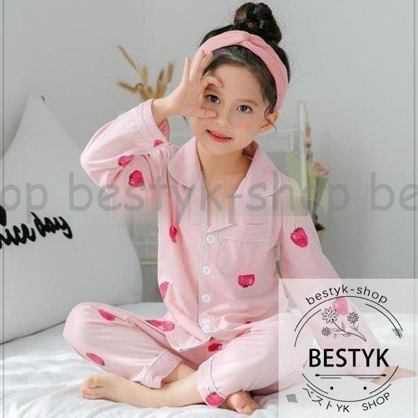 本日の限定商品 キッズ パジャマ 綿100％ 長袖 女の子 ルームウェア 90cm 100cm 110cm 120cm 130cm 140cm 150cm 前開き 春キッズ パジャマ