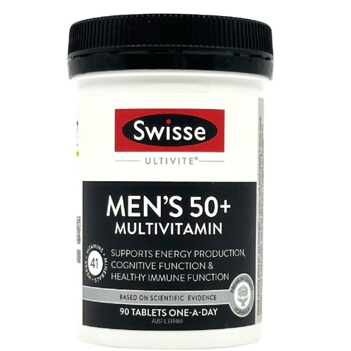 メンズ マルチビタミン 50+ 90タブレット