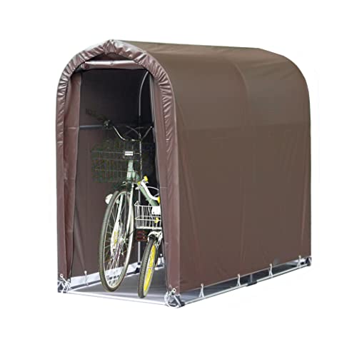 南榮工業 サイクルハウス スーパーブラウン 間口0.94*奥行1.8*高さ1.57m 2台用SB
