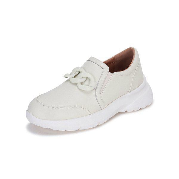 M.ダイン牛革チェーンスリッポンアイボリー516523309AQ_P404214848