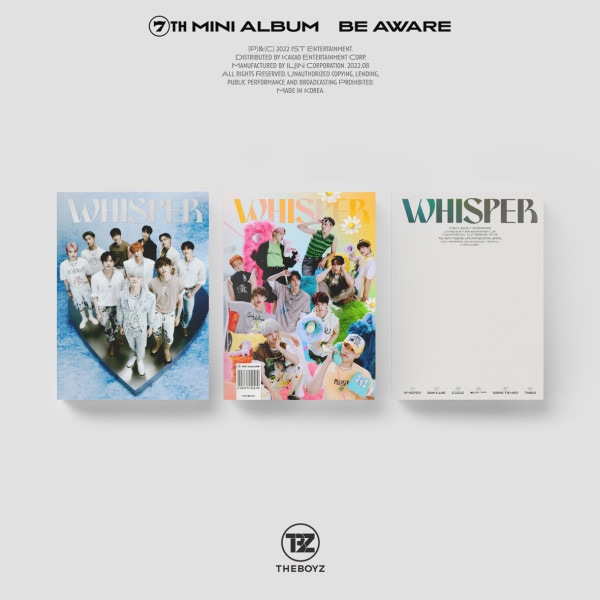 (セット/アルバム3Ver.) THEBOYZ-7thMiniAlbumBEAWARE
