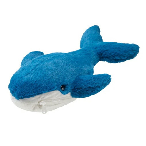 （まとめ買い）ポーズー クッションポーチ クジラ PZC2054 [x3]