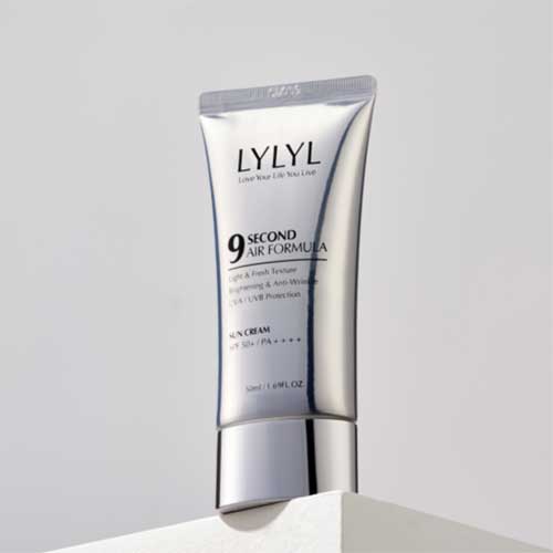 リリル ナインセカンド エアフォーミュラ 第4世代日焼け止め SPF50+ PA++++ 50ml 2個