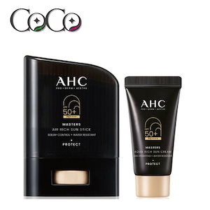 【正規品】マスターズエアリッチサンスティック14g+サンクリーム10ml(SPF50+/PA++++)