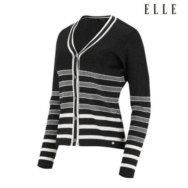 セーブゾーン01 女性パール糸ミックスボタンカーディガン 6L23701 199 (45730768)