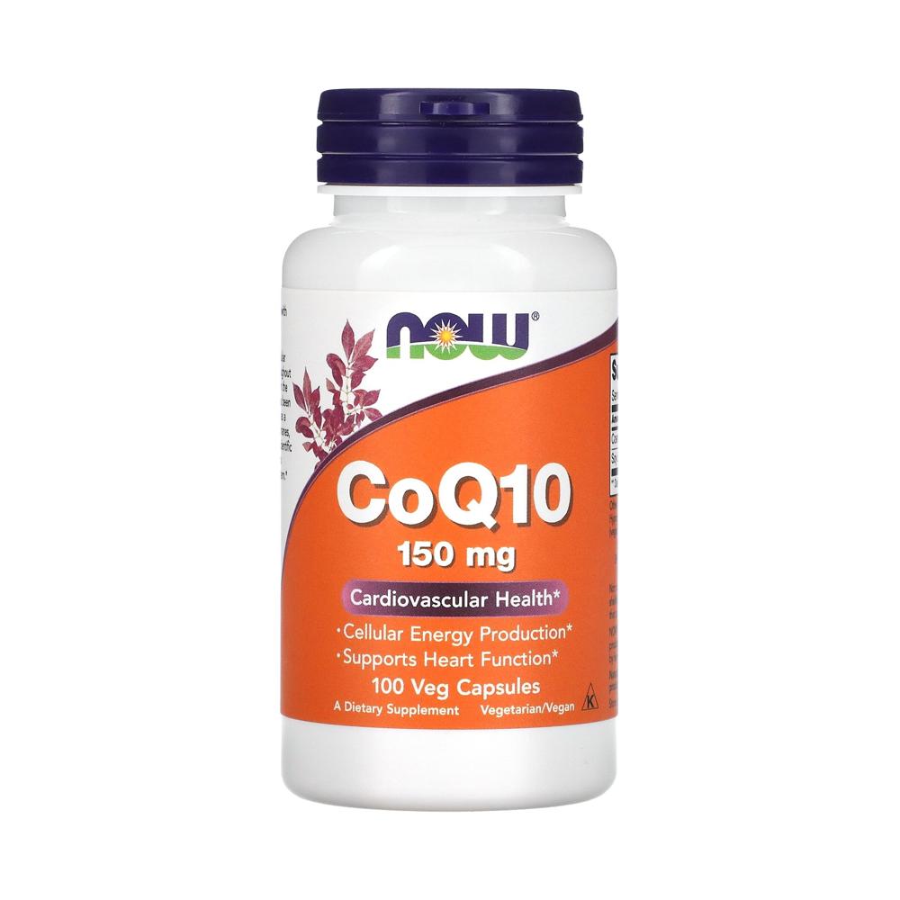 NOW Foods Coq10 150mg 100の野菜カプセル