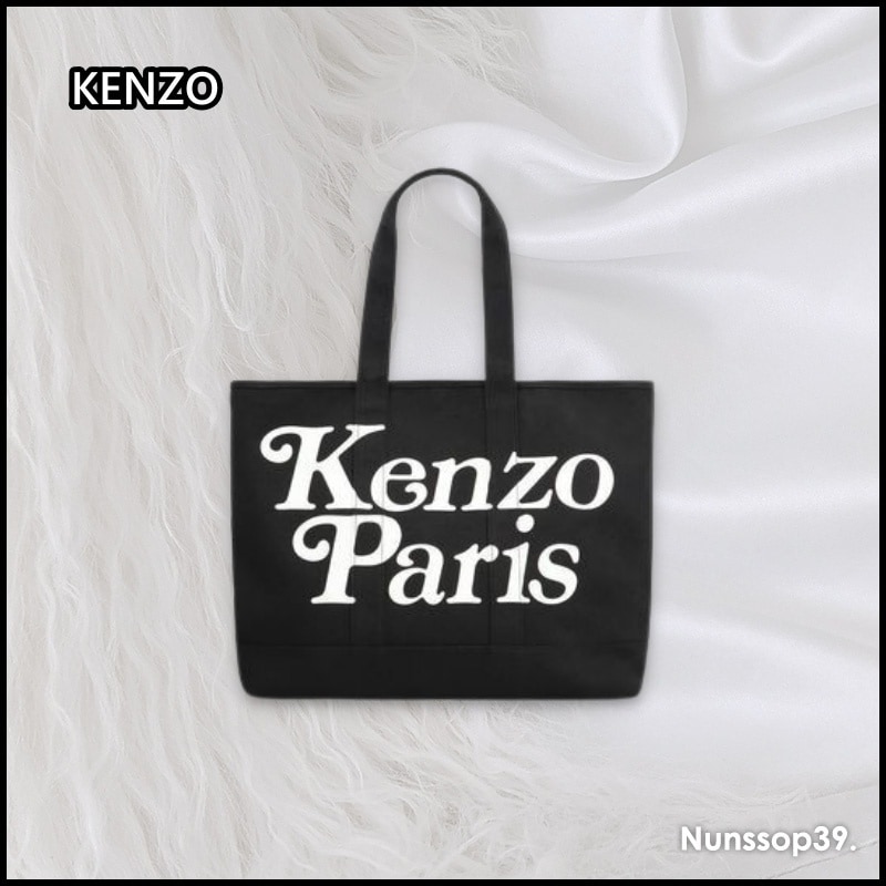 KENZO PARIS 刺繍 ロゴ ラージ トートバッグ 29,127円