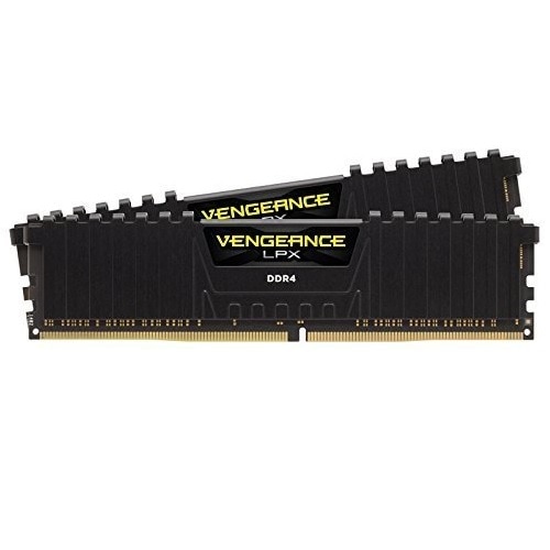 DDR4-2666 288Pin DIMM（8GB×2枚）CORSAIR Vengeance LPX Series ブラック CMK16GX4M2A2666C16