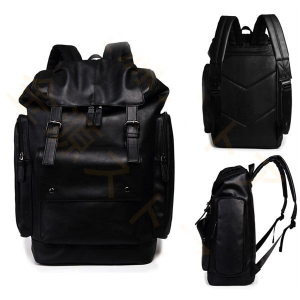 リュックサック ビジネス PC高校生 男女兼用 A4 レザー 紳士用