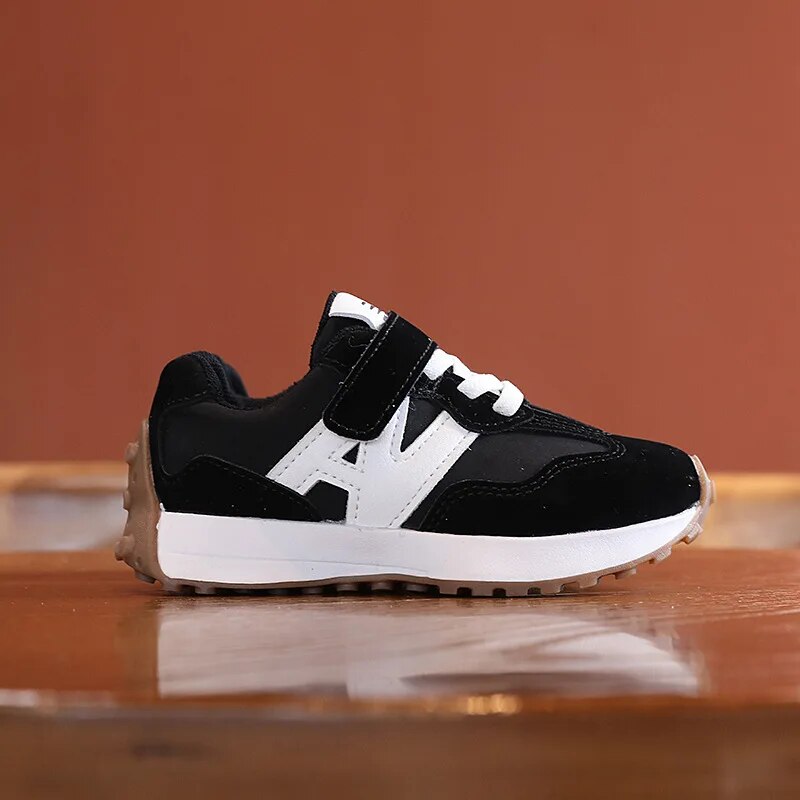 男の子と女の子のためのカジュアルなローシューズ 3色の新しいスタイル 通気性のあるスニーカー サイズ21-36 2022 Black 34 8,412円